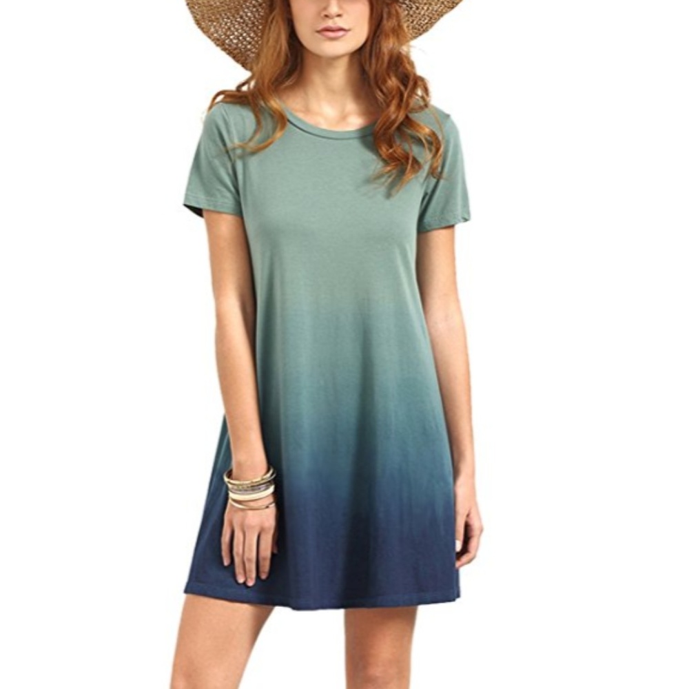 ESME Sea Breeze Ombre T-Shirt Dress - Picture 4 of 6